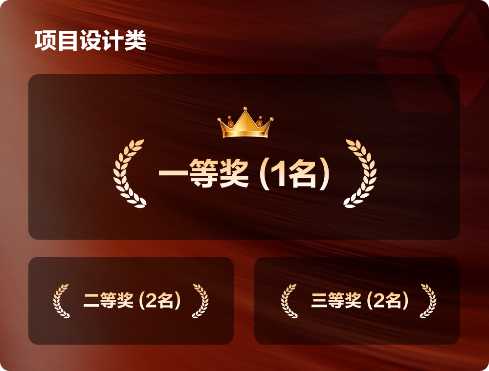 项目设计类奖项设置